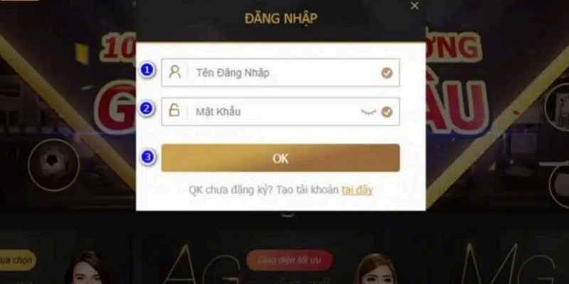 Hướng dẫn đăng nhập tài khoản