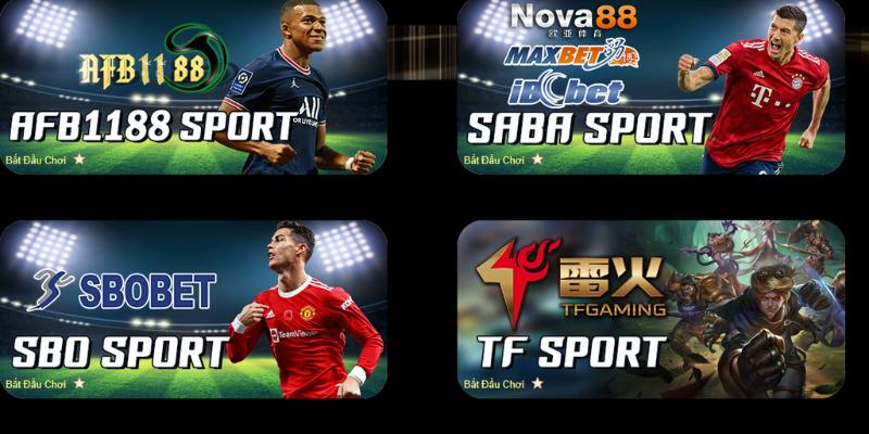 Thể thao tạo nên sự tăng trưởng của thương hiệu nhà cái